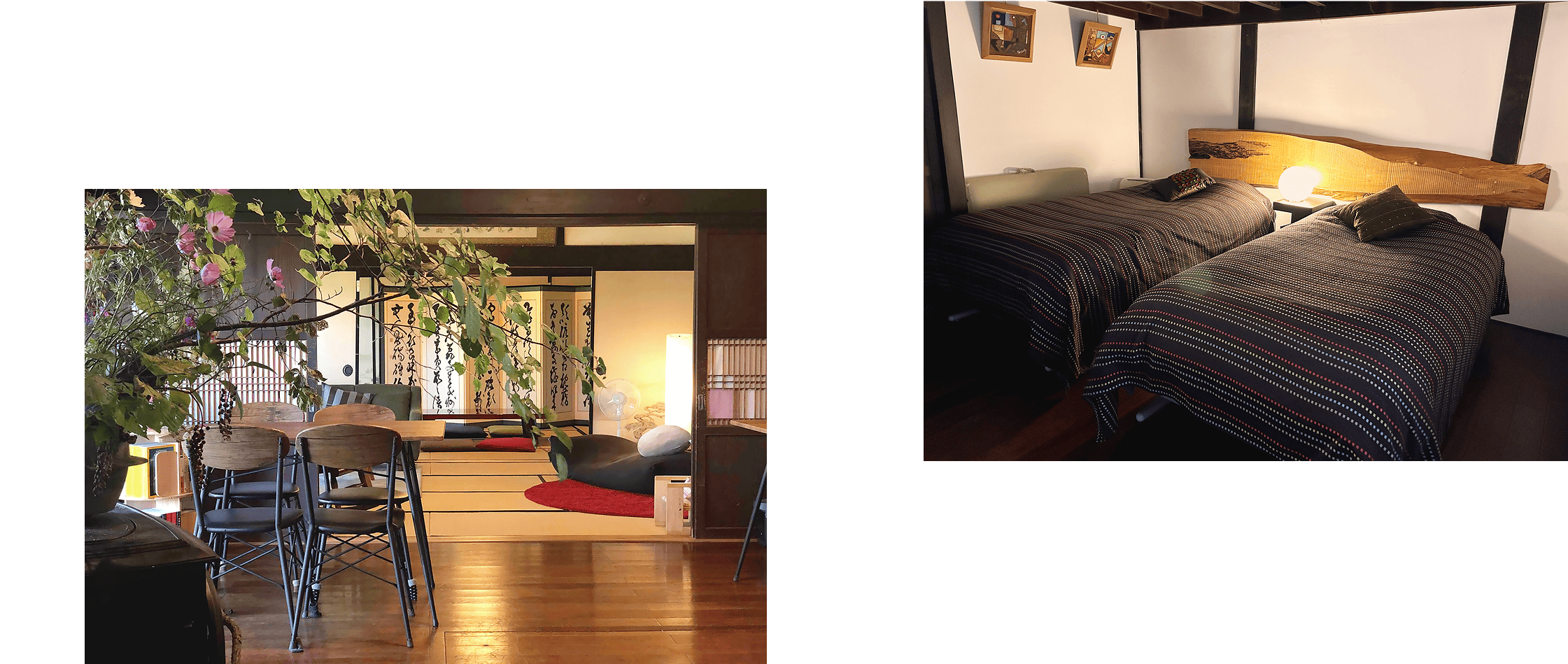 客室とラウンジ